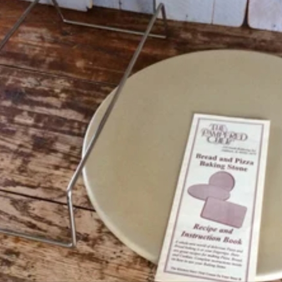 Pampered Chef Stoneware rack for 13" Round or Rectangular stone - Picture 3 of 4